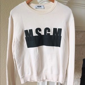 MSGM sweatshirt, size S. 100% cotton.